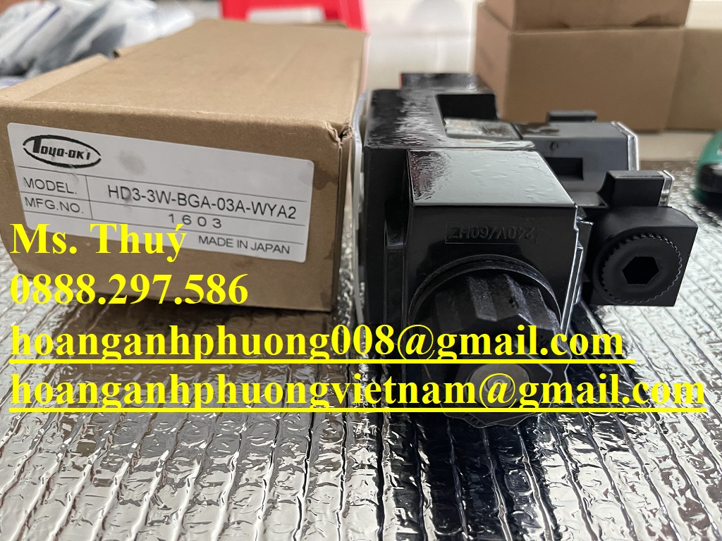 Van thuỷ lực Toyo- Oki HD3-3W-BGA-WYA2 - Chính Hãng